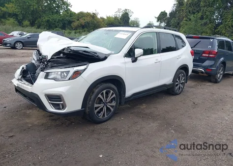 2019 Subaru Forester Limited from USA, damaged, VIN JF2SKAUC9KH583347